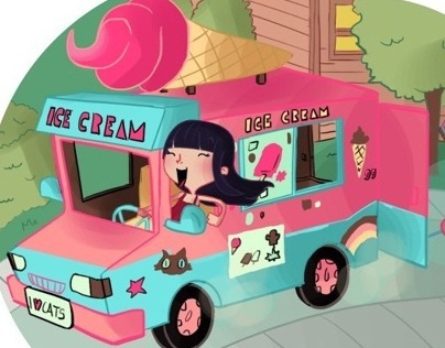 Sally's Ice cream van