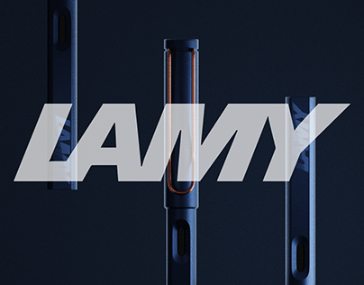 Lamy Safari fountain pen · CGI