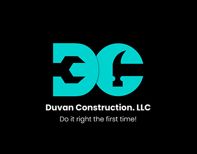Duvan Contruction - Proposal for logo and website.