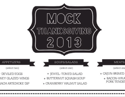 Mock Thanksgiving