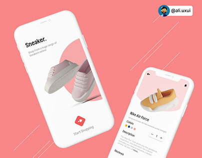 Sneaker Store Concept App | Mobile App Design