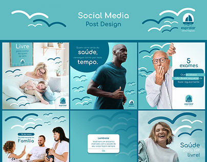 Social Media Post Design - Espraiar Clínica Integrada