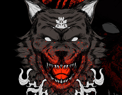 TO THE WOLVES - T SHIRT DESIGN
