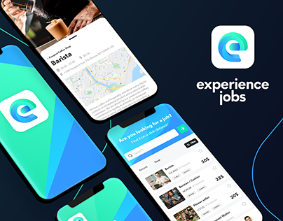 Experience Jobs - Job App Design Concept