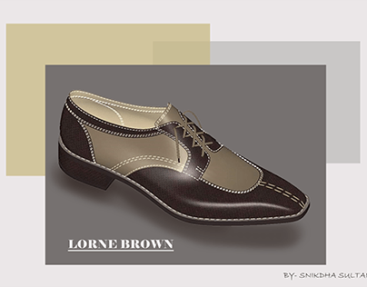 LORNE BROWN(3D FOOTWEAR DESIGN)