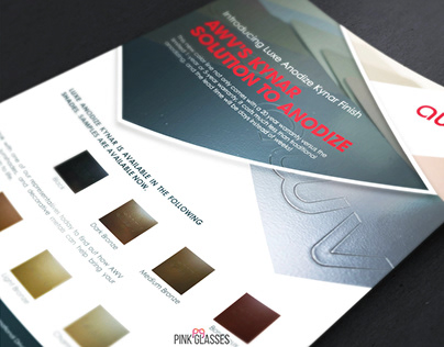 AWV's New Luxe Anodized Aluminum Finishes Flier