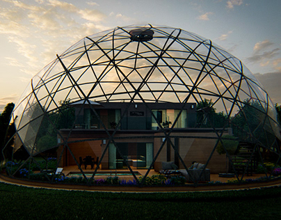 360 camera Geodesic Dome