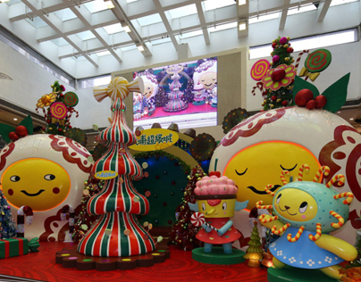 Christmas Installation in HongKong