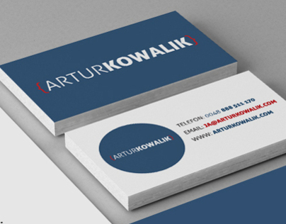 Artur Kowalik - personal branding/materials.
