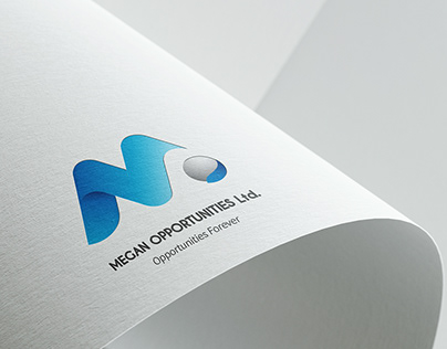 Megan Opportunities logo and business card design