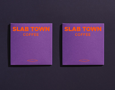 SLAB TOWN COFFEE Red Packet - CD Packaging