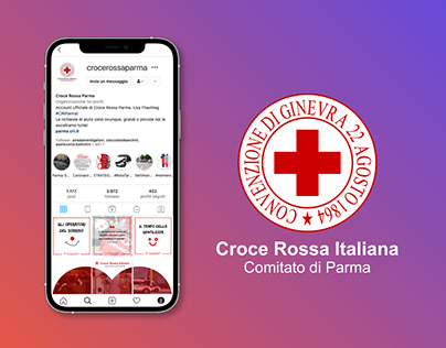 Social Media Instagram Graphics • Croce Rossa Parma