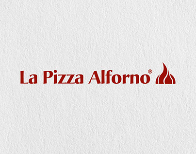 La Pizza Alforno Menu Design