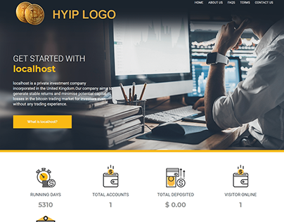 HYIP Website design