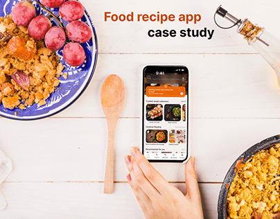 Project thumbnail - Case study on a food recipe app