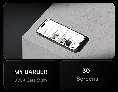My Barber- Appointment booking App Case Study