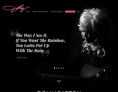 Dolly Parton - Website