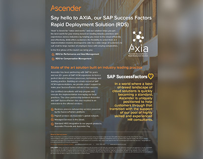 SAP Success Factors Collateral