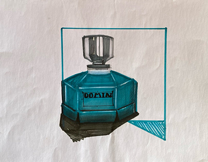 Ilustração de produto: Perfume