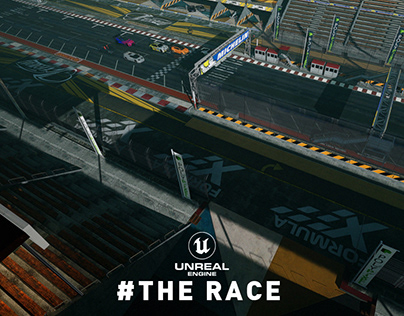 RACE TRACK IN UNREAL ENGINE 5