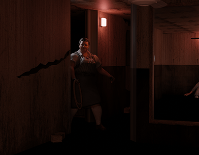 evil step mother game render's/ Screenshots