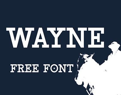 Wayne - Free Modern Western Slab Serif