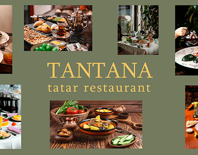 Corporate identity for Tantan tatar restaurant