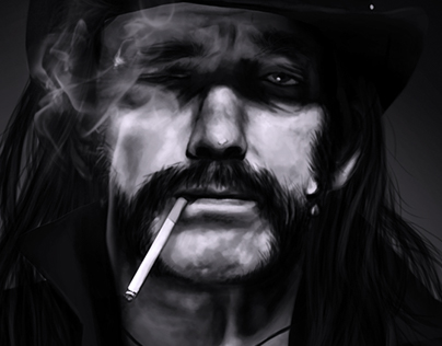 Lemmy - digital portrait