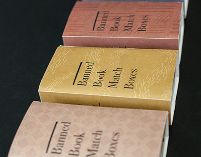 Structure: Banned Book Match Boxes