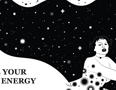 Share your energy. Inspired by strong woman.