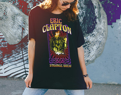 Eric Clapton T-shirt Designs