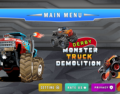 moster car game