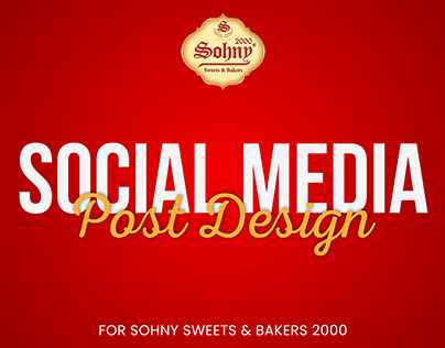 Bakery Social Media Post | Sohny Sweets & Bakers
