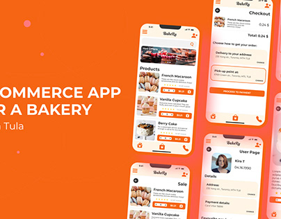 E-commerce bakery application