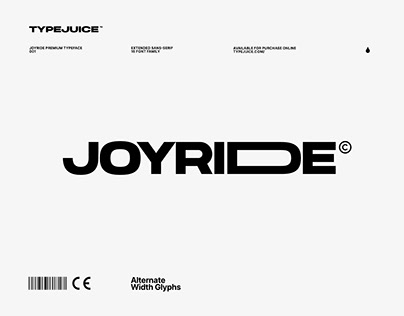 Joyride Extended Sans-Serif