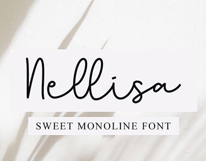 Nellisa Script Font