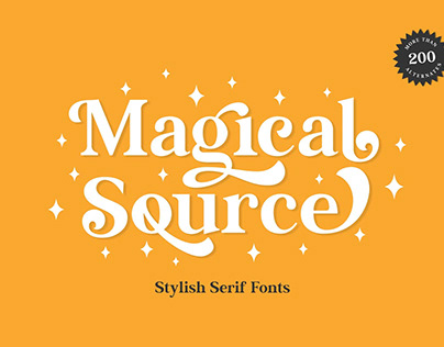 Magical Source – Stylish font