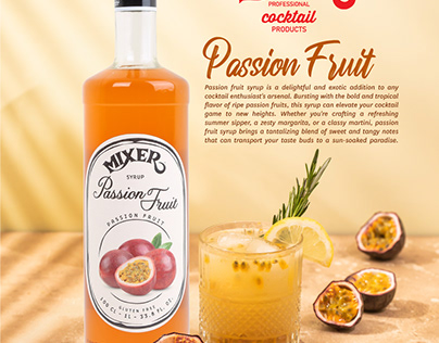 Mixer Syrup Passion Fruit