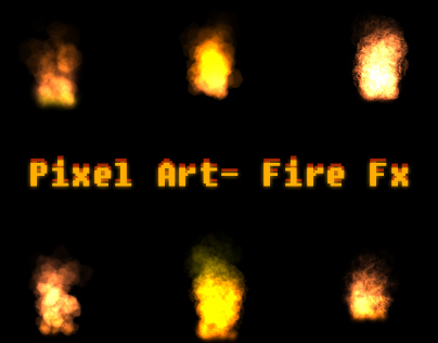 Pixel Art Fire Effects
