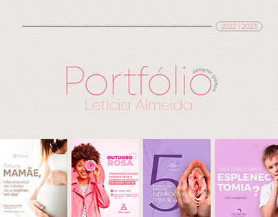 Portfólio | Graphic Designer - Letícia Almeida