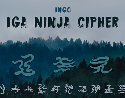 Ingo – Iga Ninja Ciper Font
