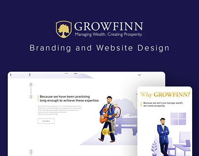 Growfinn: Branding and Website Design