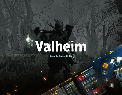 Valheim. UI/UX Design