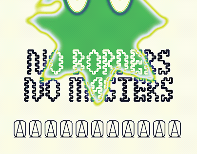 "NO BORDERS/NO MASTERS" POSTER