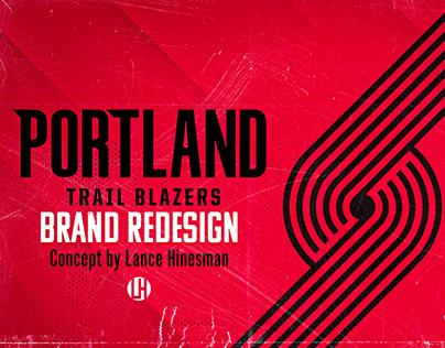 Portland Trail Blazers Brand Redesign Concept