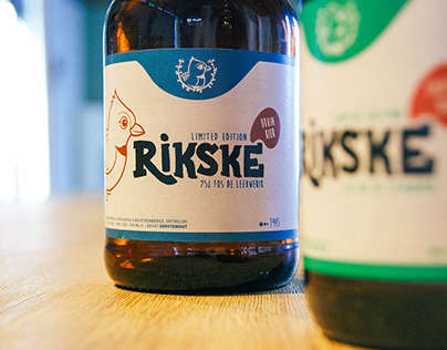 Rikske // beer label