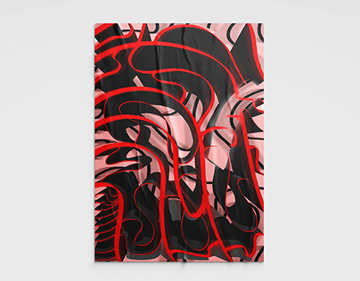 Draw - Abstract red
