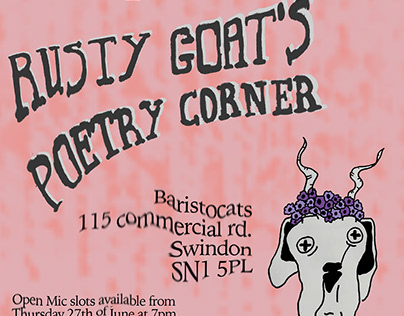 Rusty Goats Poetry Corner July