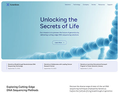 Geneticus - DNA Sequencing Biotech Company
