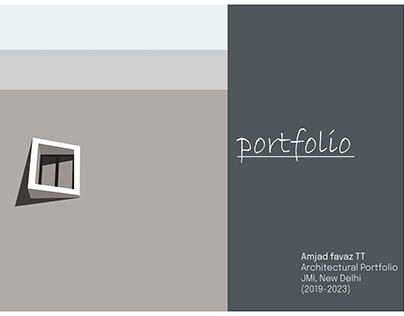 Amjad favaz T T/Under graduate Architecture portfolio